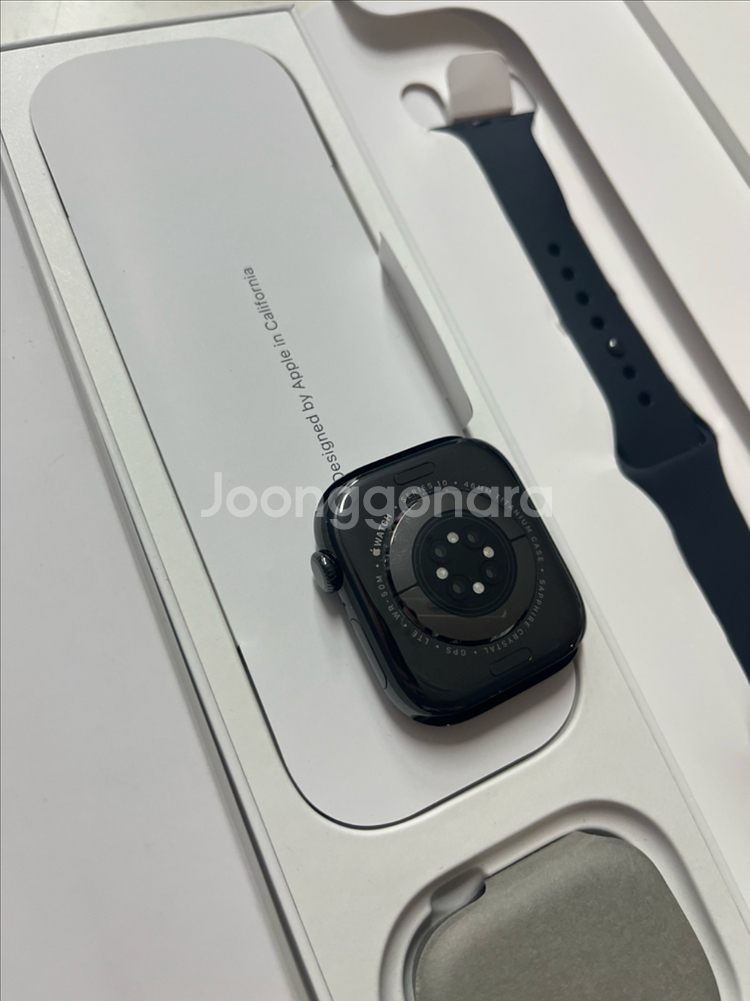 애플워치10티타늄 46mm 슬레이트 SSS급 셀룰러--1