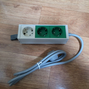 LLS 멀티탭 3구 그린(미사용)