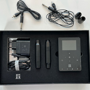 14p 페더링 핸드피스2개 헤어스트록 머신 (14피페더링중고) 반영구 이미지