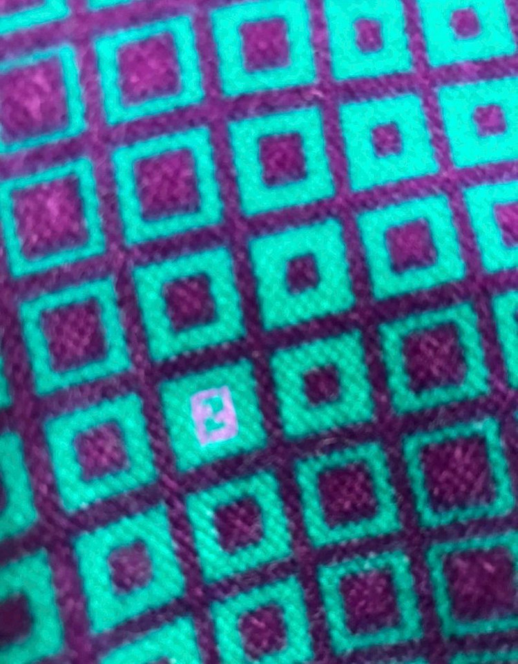 [FENDI] 벨티드 벨로아 스커트 (벨트포함)--9