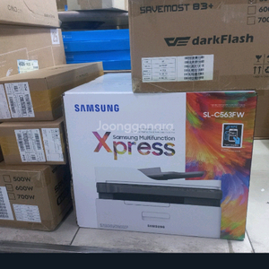 부산 삼성 칼라 복합기 SL-C563FW 미개봉신품 이미지