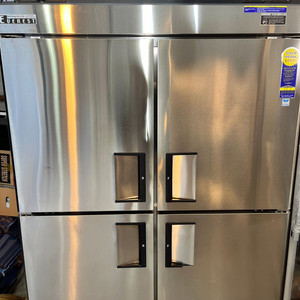 부성 냉장고 냉동고 45박스 간냉식 냉장2칸 냉동2칸 수직 업소용 중고 올스텐