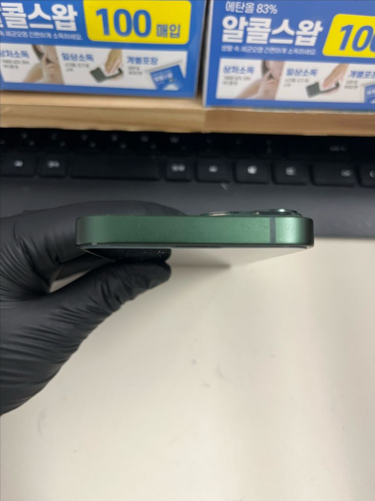 아이폰13미니 128G 그린 S급!--2