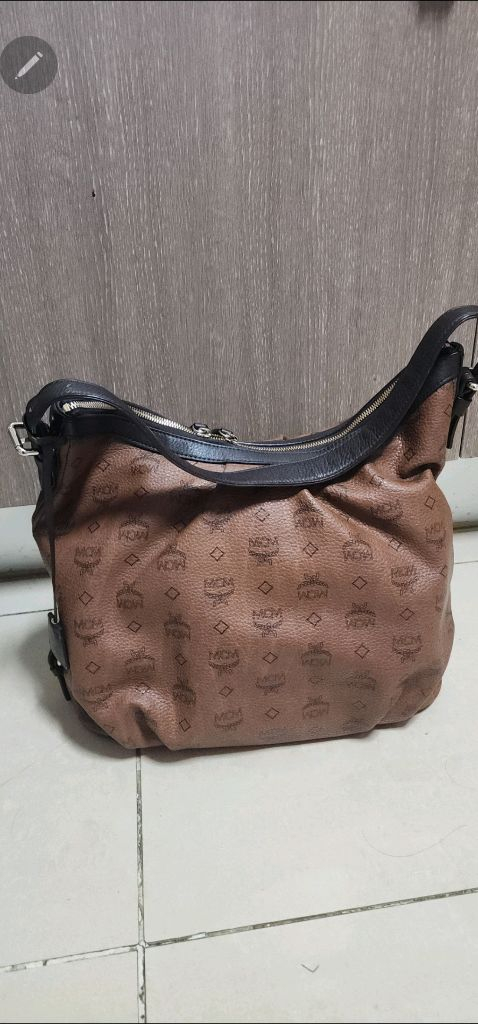 MCM 비세토스 호보숄더백--5