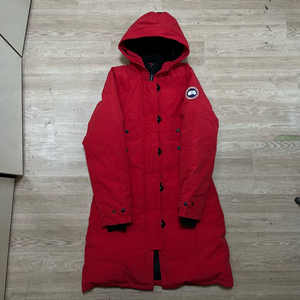 캐나다구스 여성 덕다운 후드 켄싱턴 파카 롱패딩 점퍼 [레드] S/90 이미지