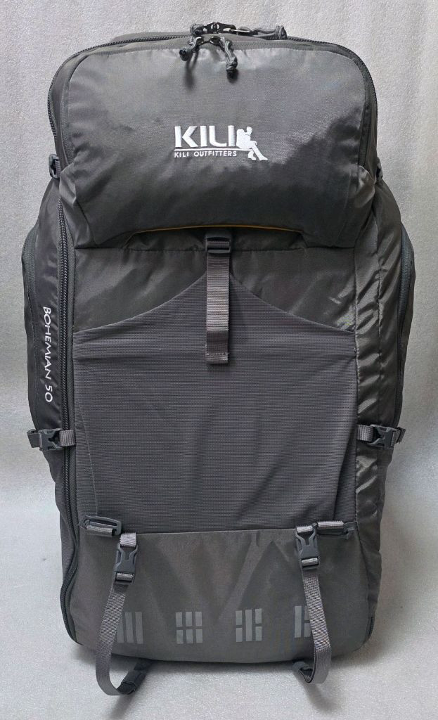 [신형] 킬리 보헤미안 50(+10) 확장형 중장거리 여행배낭 등산백팩--1