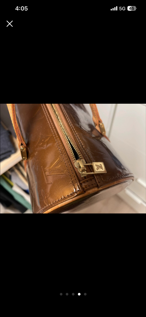 루이비통 파빌론 빠삐용 골드 이미지