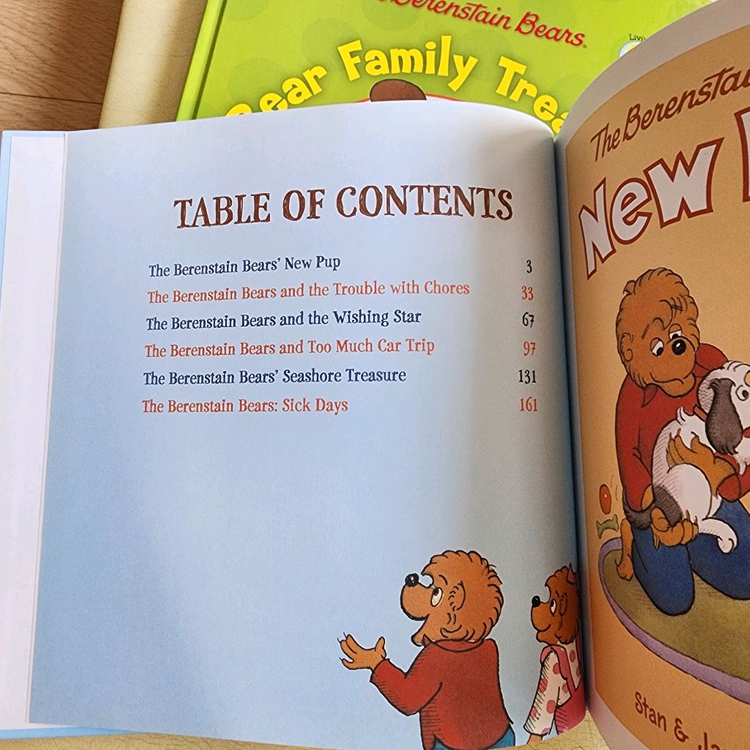 베렌스타인 베어즈,리틀크리터 스토리북 컬렉션--4