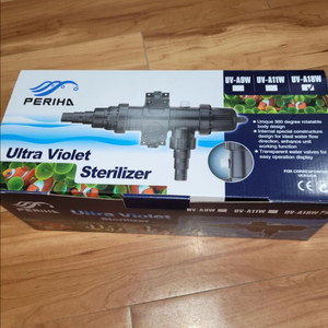 해수 수조용 페리하 UV 살균기 UV-A18W 박스 풀셋