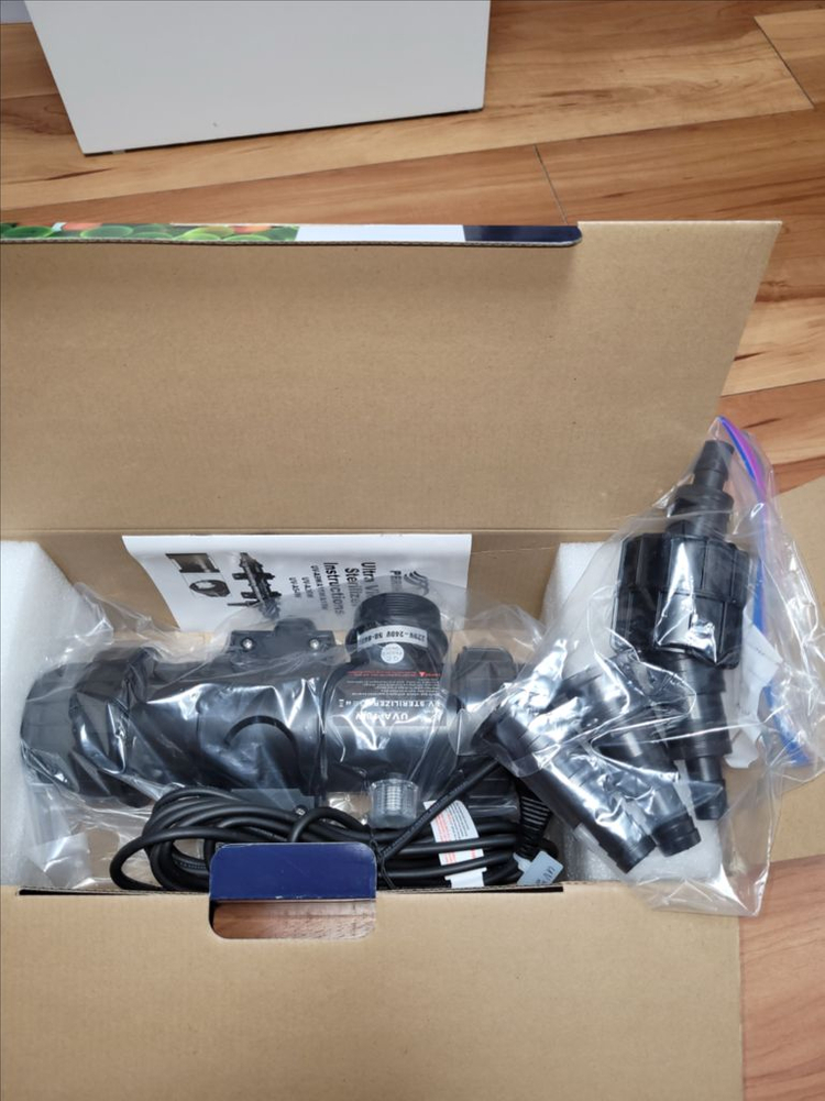 해수 수조용 페리하 UV 살균기 UV-A18W 박스 풀셋--1