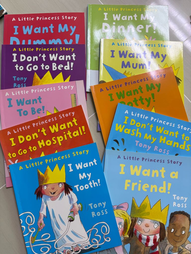 Cat in the hat, A little princess story, Frog and Toad 원서 이미지