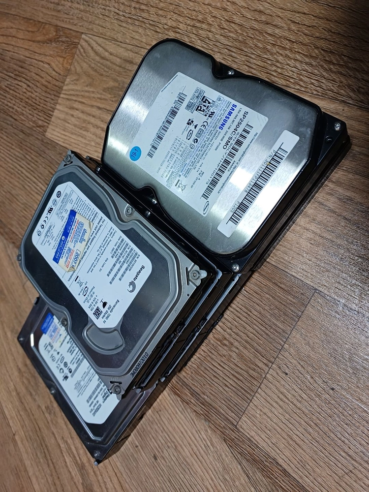 데스크탑 HDD 250GB SATA 3.5" 외장 CCTV 백업용 이미지