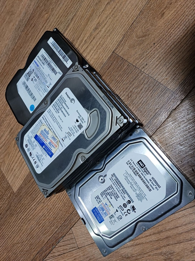 데스크탑 HDD 250GB SATA 3.5" 외장 CCTV 백업용 이미지