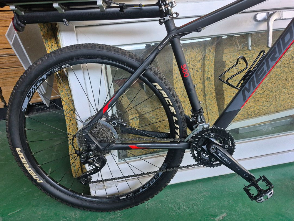 메리다 빅세븐 500 MTB 산악 자전거 + Topeak 가방포함--9