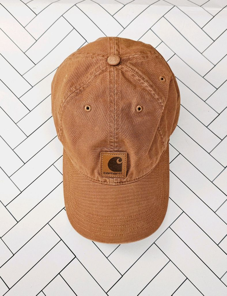 (남녀공용)칼하트 오데사 볼캡 브라운 야구모자 데일리볼캡--2