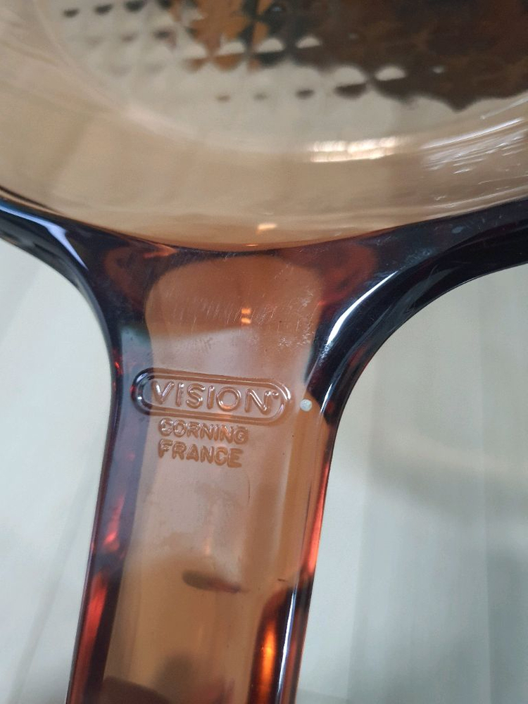 프랑스산 올드 코닝 글라스후라이팬--5