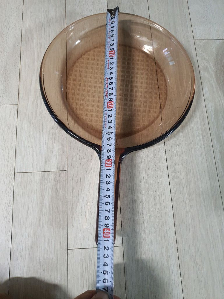 프랑스산 올드 코닝 글라스후라이팬--8