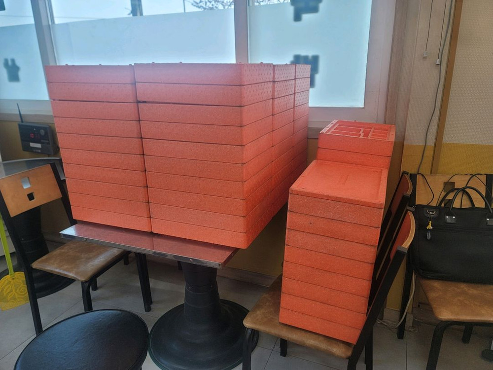 한통 도시락 용기--5