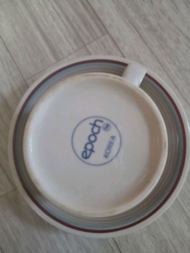 epoch - American Chintz 2조 빈티지 커피잔--1