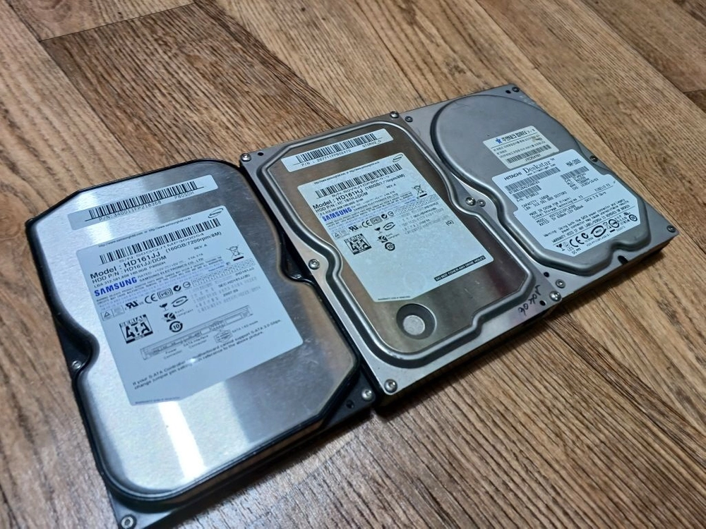 데스크탑 HDD 160GB SATA 3.5" 외장 CCTV 백업용 이미지