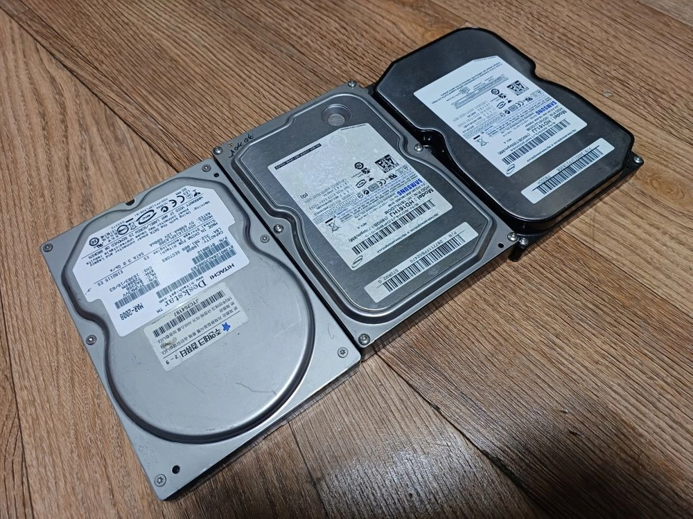 데스크탑 HDD 160GB SATA 3.5" 외장 CCTV 백업용 이미지