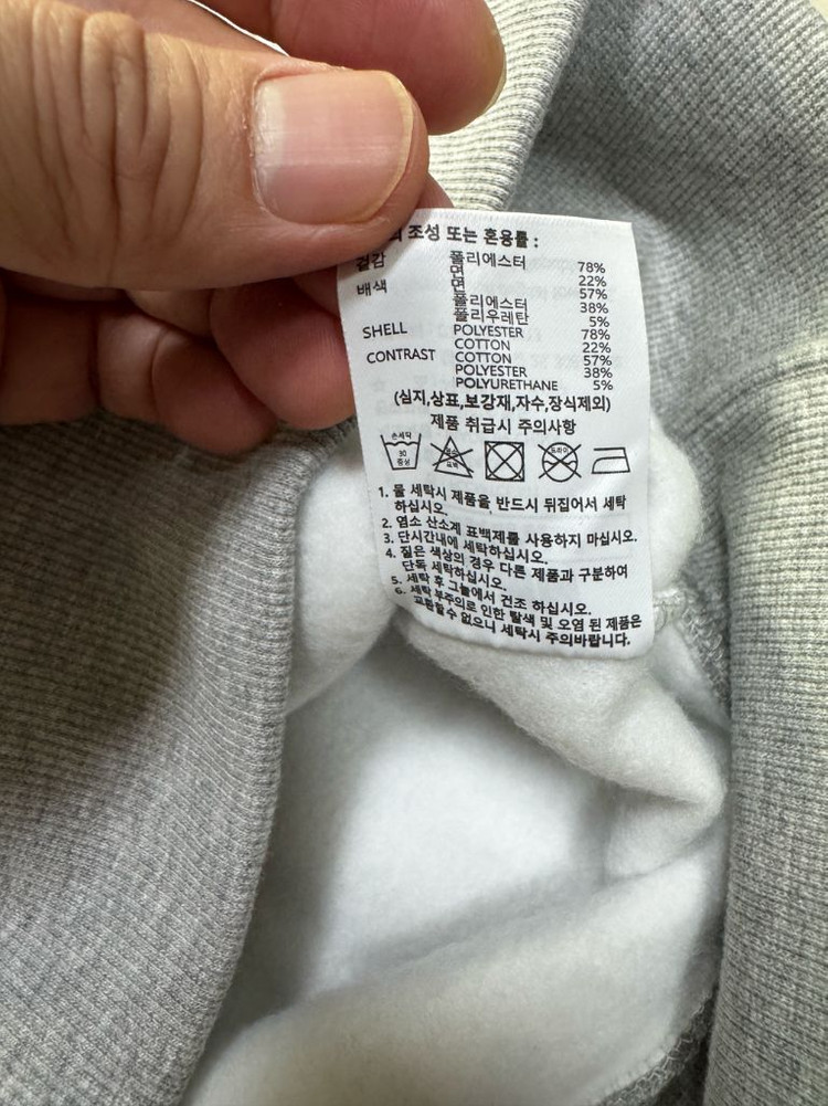 FCMM 세트(상 M,하 L) 이미지