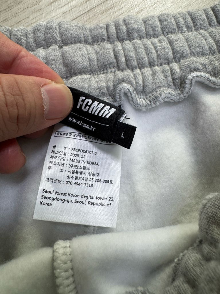 FCMM 세트(상 M,하 L) 이미지