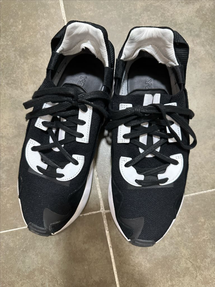 요지야마모토 Y-3 ZX토션 블랙 스니커즈 245--1