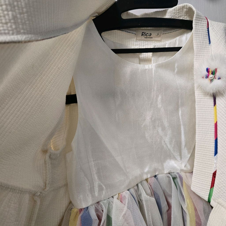 색동한복(새상품)--2