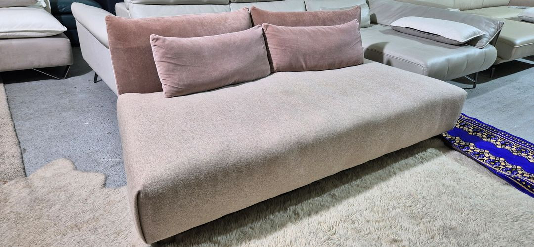 알로소 케렌시아 패브릭 2인 소파(부클레원단)--2