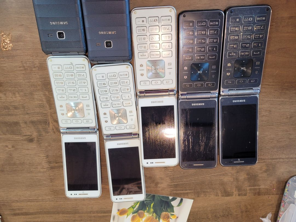 삼성 갤럭시폴더1 G150 A급 스마트폴더폰--2