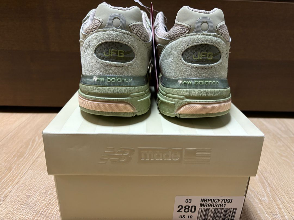 뉴발란스 993 조프레쉬 굿즈 280 새제품 판매합니다--3