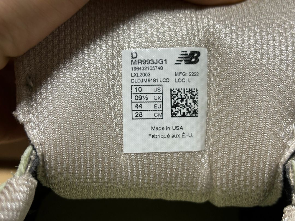 뉴발란스 993 조프레쉬 굿즈 280 새제품 판매합니다--5