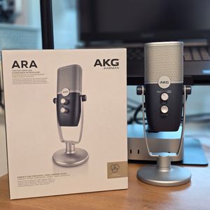 AKG 아라 듀얼패턴 USB 콘덴서 마이크