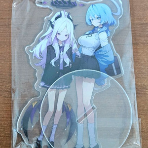 블루아카이브 고프로 고면 히나&아코 아크릴