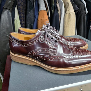 로크 윙팁 구두 7사이즈