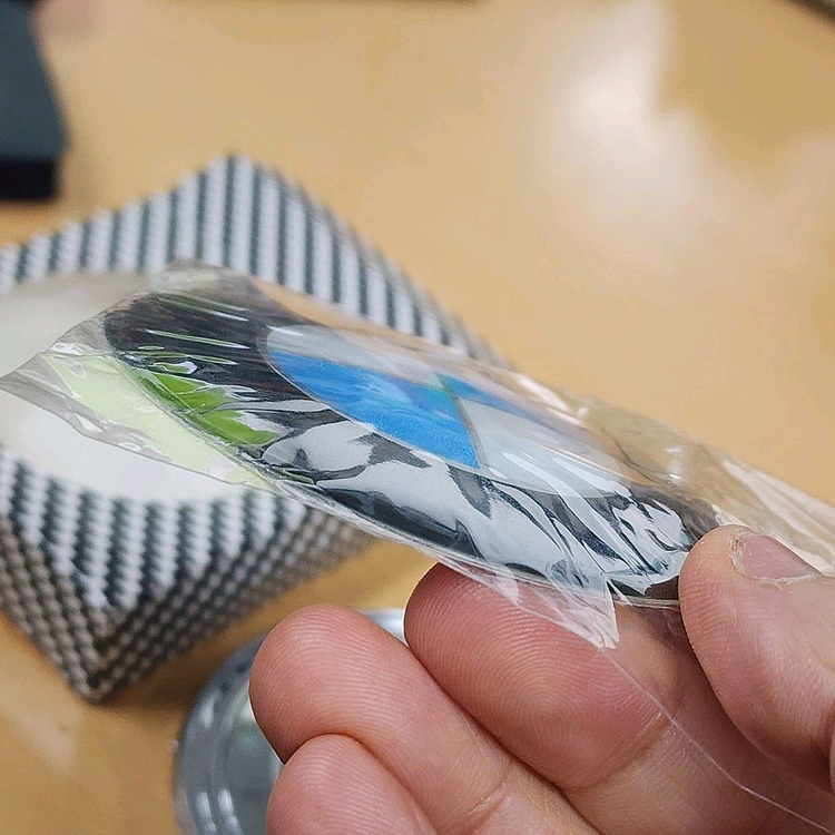 BMW 알로이 3D 로고 스티커 / 78mm--5