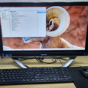 삼성 24인치 올인원(일체형)pc & TV겸용