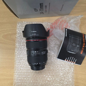 캐논24-70ii 신계륵 민트급렌즈팔아요필터포함