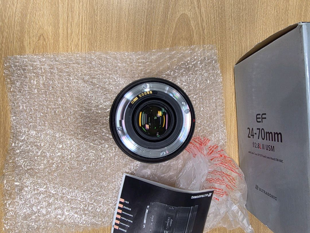 캐논24-70ii 신계륵 민트급렌즈팔아요필터포함--3