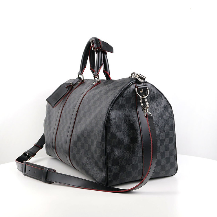 [중고명품다올] 루이비통 키폴 반둘리에 45 다미에 그라파이트 보스턴백 N41450 이미지