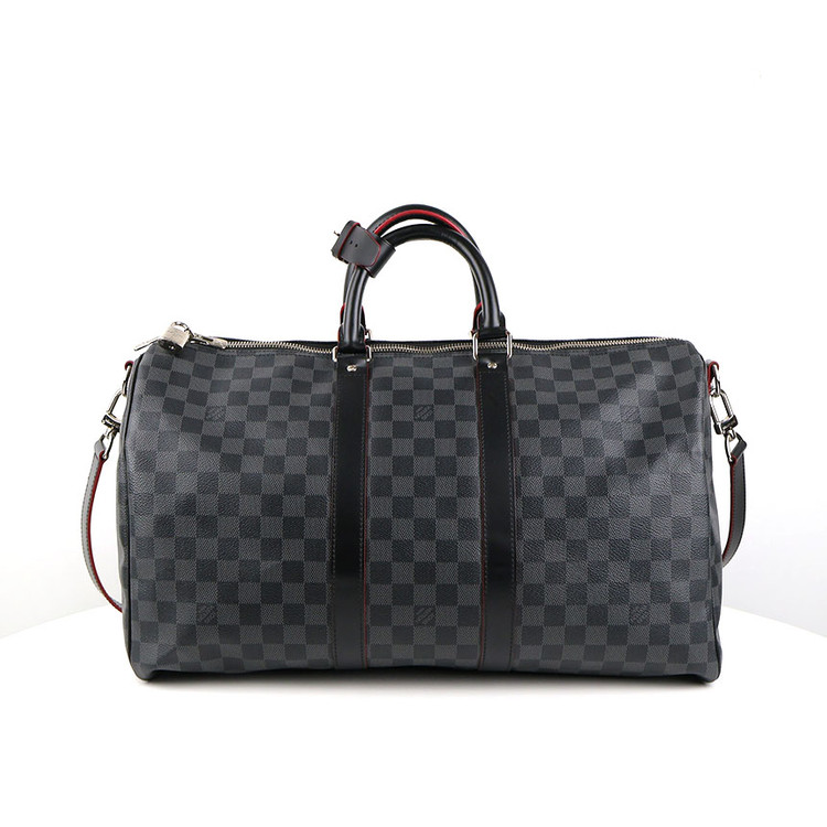 [중고명품다올] 루이비통 키폴 반둘리에 45 다미에 그라파이트 보스턴백 N41450 이미지