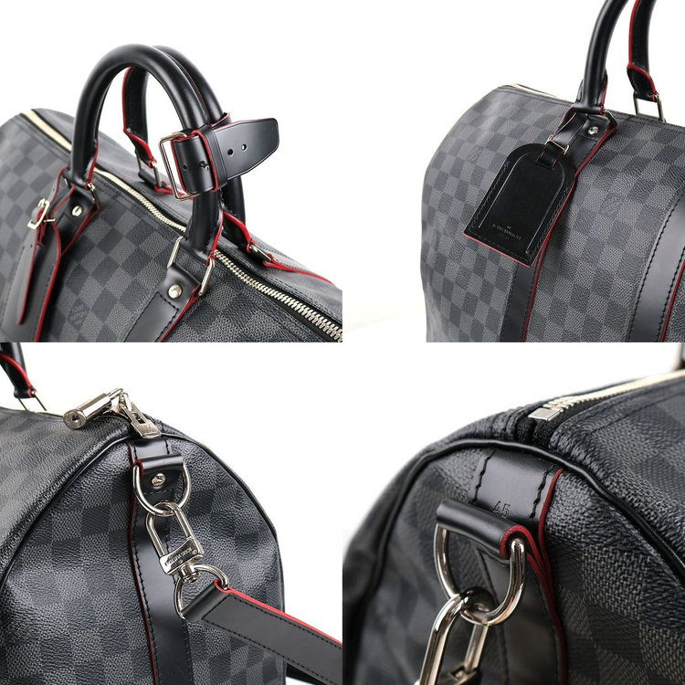 [중고명품다올] 루이비통 키폴 반둘리에 45 다미에 그라파이트 보스턴백 N41450 이미지