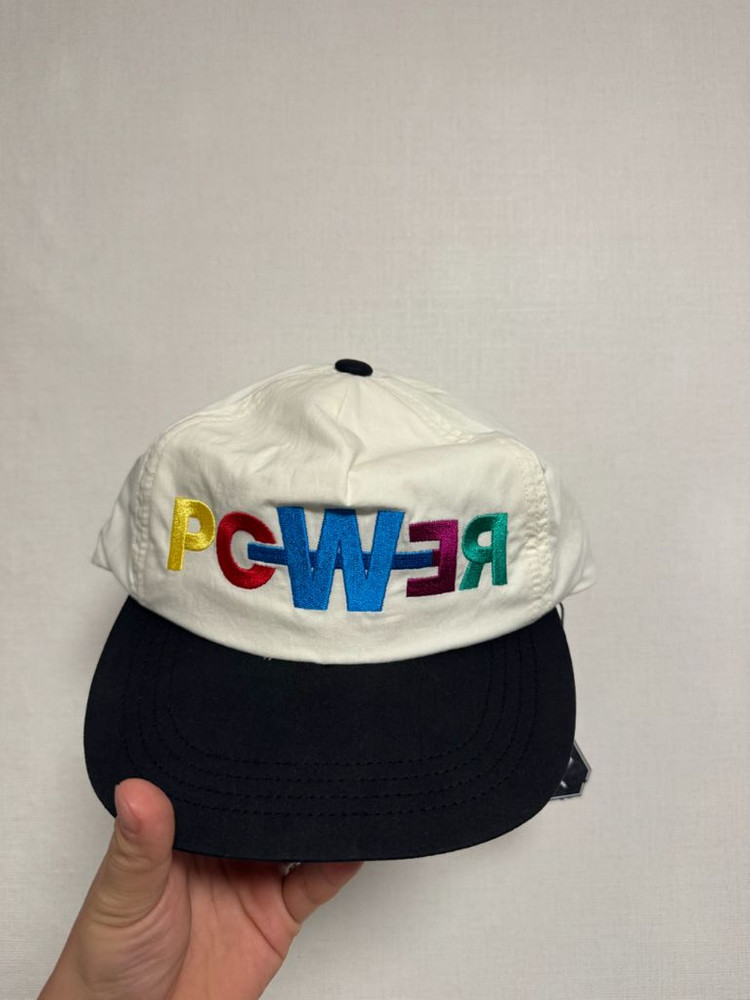 (크림정품)지드래곤 파워 볼캡 화이트 위버맨시 이미지