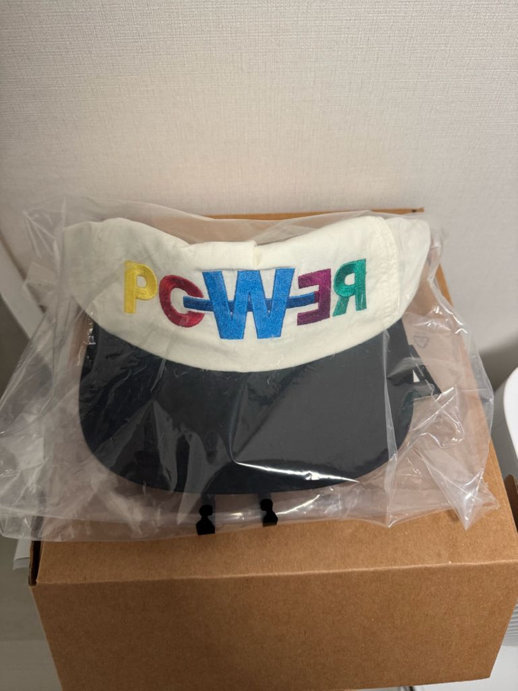 (크림정품)지드래곤 파워 볼캡 화이트 위버맨시 이미지