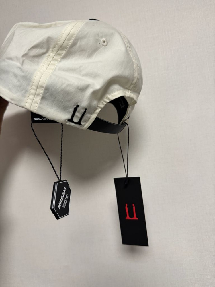 (크림정품)지드래곤 파워 볼캡 화이트 위버맨시 이미지