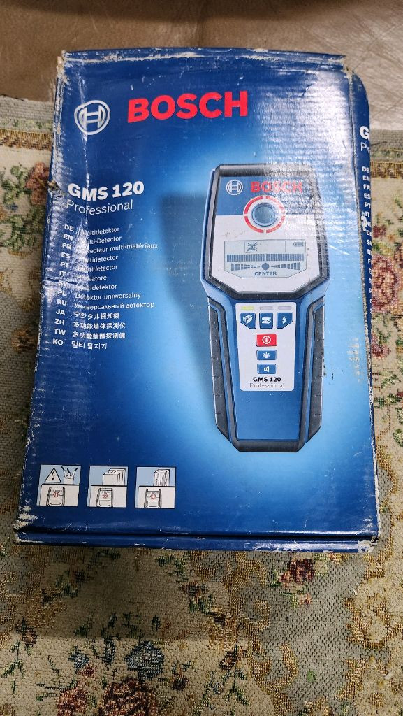 보쉬 금속탐지기 GMS-120 120mm 미사용 이미지