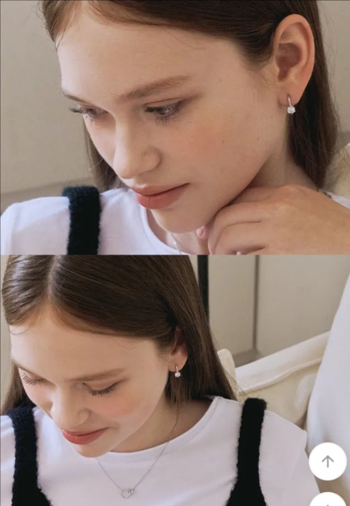 {세인트코스트 솔벨르 원터치귀걸이 실버{--2