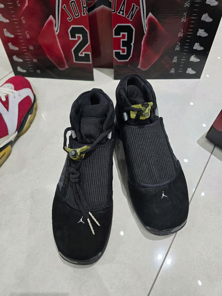 조던 카운트다운 팩 6중고+17NEW 280 6 카마인 17 올블랙 이미지