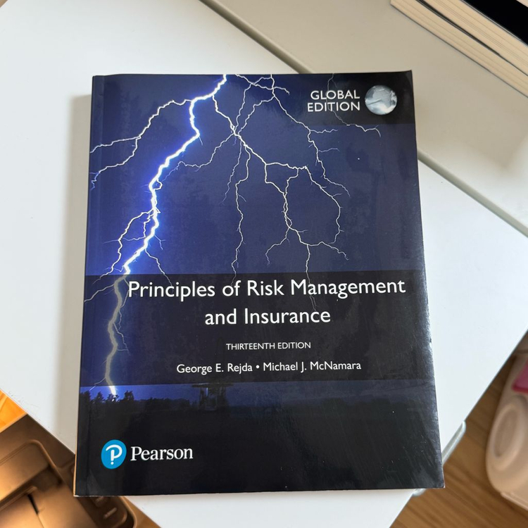 Principles of Risk Management and Insurance--0